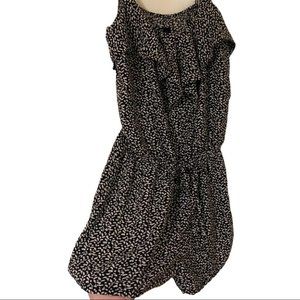 Gap Black White Printed Romper!
